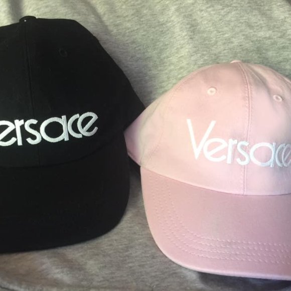 versace hat black